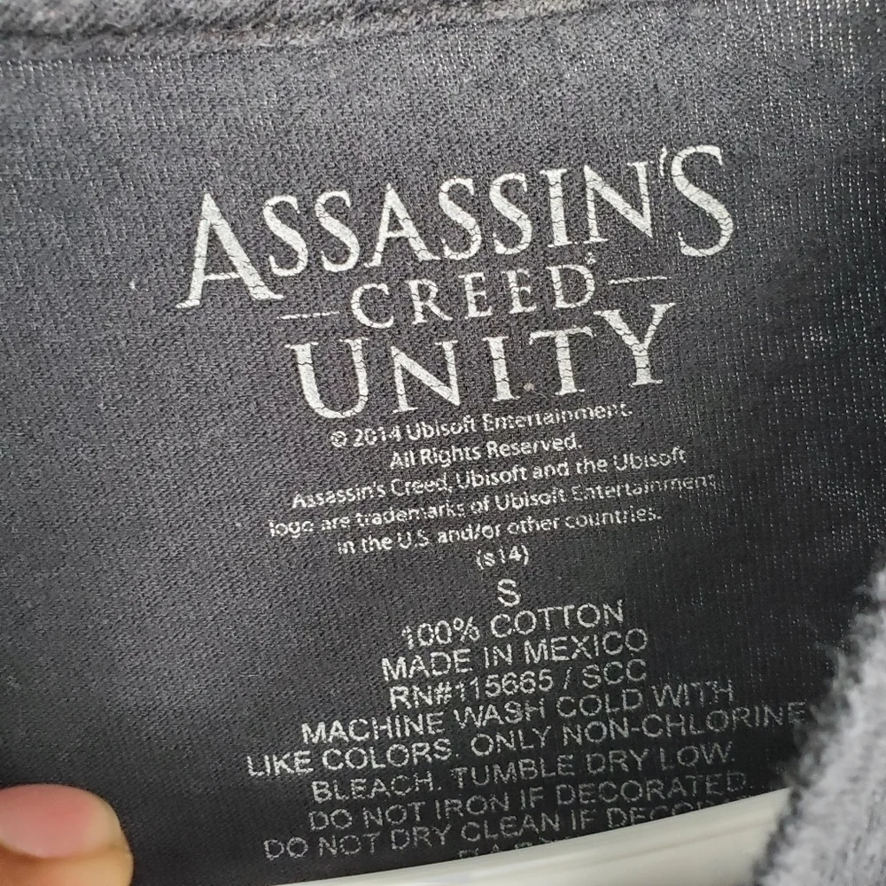 Assassins Creed Unity Graphic T Shirt Size Small